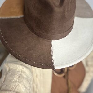 NEW Brown and White Women's Hat